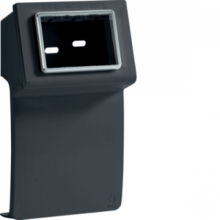 SCATOLA PORTAPPARECCHI 3 MODULI PEPITA/ACTIVE ARDESIA - BOCCHIOTTI SBA3APA product photo