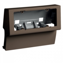 SCATOLA PORTAPPARECCHI 6MD MARRONE TBN - BOCCHIOTTI SBNI6B product photo