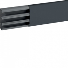 CANALE CORNICE A 3 SCOMPARTI NERO ARDESIA - BOCCHIOTTI TCNA product photo
