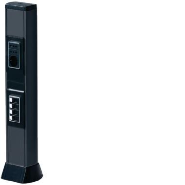 Colonna bifacciale in alluminio porta apparecchi - BOCCHIOTTI BIS660NR product photo Photo 01 3XL