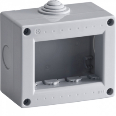 BOX 3 CONTENITORE ORIZZONTALE GRIGIO - BOCCHIOTTI BOXIP4003ORGRI product photo Photo 01 3XL