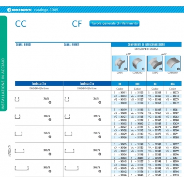 DEVIAZIONE DISCESA 45GR.300X75MM INOX - BOCCHIOTTI D4307I product photo Photo 01 3XL