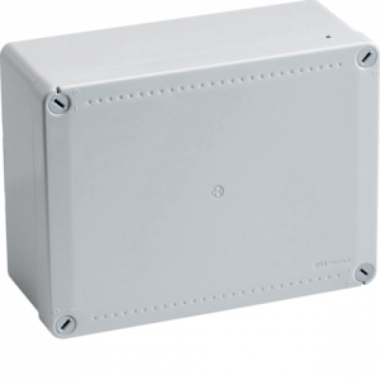 CASSETTA PARETE 1/4G IP55 190X140X70MM GRIGIO P.LISCE - BOCCHIOTTI IP5604GRI product photo Photo 01 3XL