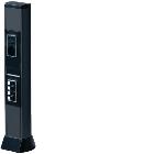 Colonna bifacciale in alluminio porta apparecchi - BOCCHIOTTI BIS660NR product photo