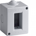 BOX CONTENITORE ORIZZONTALE IP40 GRIGIO - BOCCHIOTTI BOXIP4001ORGRI product photo