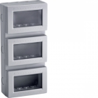 BOX CONTENITORE VERTICALE IP55 12 VR GRIGIO 12(4X3) - BOCCHIOTTI BOXIP5512VRGRI product photo