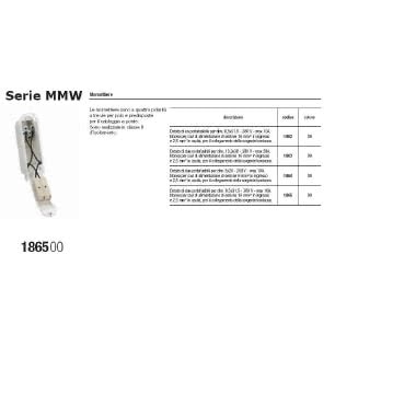 186500 - 186500 - MORSETTIERA PALO CLASS.2 C/2 PORTAFUSILE PER PALI D - I GUZZINI ILLUMINAZIONE 3.1865.000.0 product photo Photo 01 3XL