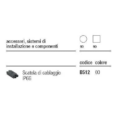 B51200 - B51200 - SCATOLA DI CABLAGGIO PER IWAY-PENCIL D=90 E - I GUZZINI ILLUMINAZIONE 3.B512.000.0 product photo Photo 01 3XL