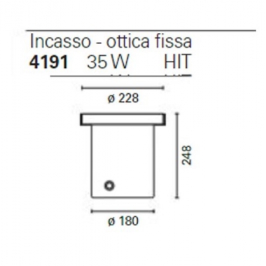 LIGHT-UP WALK GRANDE 35W 230V - I GUZZINI ILLUMINAZIONE 4191.04 product photo Photo 02 3XL