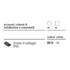 B51200 - B51200 - SCATOLA DI CABLAGGIO PER IWAY-PENCIL D=90 E - I GUZZINI ILLUMINAZIONE 3.B512.000.0 product photo