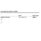 I GUZZINI ILLUMINAZIONE BZM615 - BZM615 – CAPPELLO DI CHIUSURA X PALO D=102 C/CODOLO D=76 - I GUZZINI ILLUMINAZIONE 3.BZM6.015.0 - I GUZZINI ILLUMINAZIONE 3.BZM6.015.0 product photo