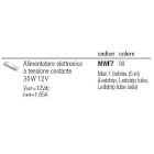 I GUZZINI ILLUMINAZIONE MWF700 - MWF700 – ALIMENTATORE LED 35W ELET.110-240VAC 12V DC12VEFU 1 - I GUZZINI ILLUMINAZIONE 3.MWF7.000.0 - I GUZZINI ILLUMINAZIONE 3.MWF7.000.0 product photo