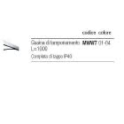 MWW704 - MWW704 - GUAINA DI TAMPONAMENTO L=1000 PER BINAR.STAND.E - I GUZZINI ILLUMINAZIONE 3.MWW7.004.0 product photo