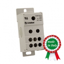 BLOCCO DISTRIBUZIONE 1POLO DA QUADRO 80A 6 USCITE 2 MODULI DIN  CM08006 - CONTACT ITALIA CM08006 product photo