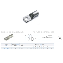 TERMINALE NUDO RAME STAGNO 120MM  F - CONTACT ITALIA CPC-T12010 product photo