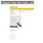 CONN. TERM. X S/LED 10MM  2POL - CONTACT ITALIA RVLCO10520 product photo