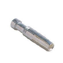 contatto a crimpare femmina, serie CC, 16 A, tornito argentato, sezione conduttore 1 mm², AWG 18 - ILME CCFA1/0 product photo