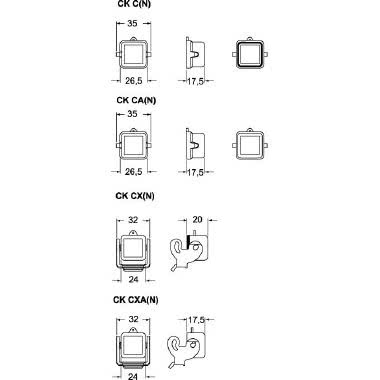 COP.CK CON PIOL. X PRESA - ILME CK03C product photo Photo 02 3XL