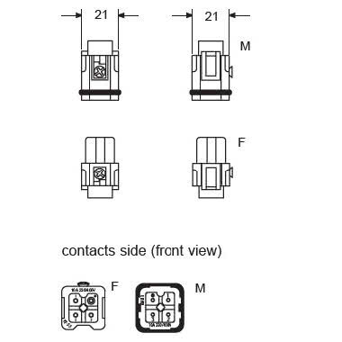 FRUTTO SPINA 3P+T 10A - ILME CKM03 product photo Photo 02 3XL