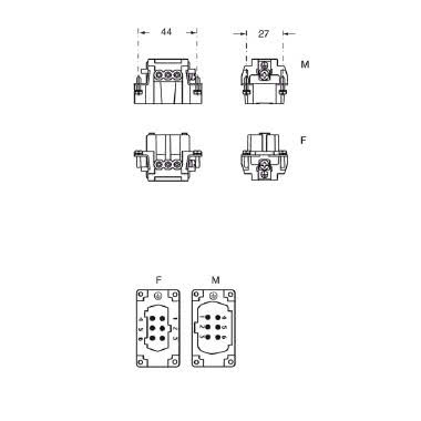 F.SPINA 16A 6P TEG - ILME CNEM06T product photo Photo 02 3XL