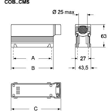 CUST.MOB.CON SERRAC.XCN16 - ILME COB16CMS product photo Photo 02 3XL