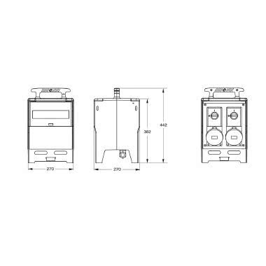 QMOB 1X163 SQE+1X16220SQT - ILME QMSG11 product photo Photo 02 3XL