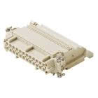 frutto presa, serie CT, connessione con morsetto a vite, 24 poli + PE, 16 A 230/400 V 4 kV 2, grandezza '104.27', con morsettiera incorporata, montaggio lato sinistro - ILME CTF24L product photo