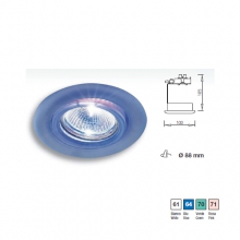 INCASSO VETRO ANELLO OSCILL VE - IVELA 2449/10/70 product photo