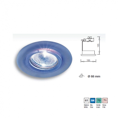 INCASSO VETRO ANELLO OSCILL VE - IVELA 2449/10/70 product photo Photo 01 3XL