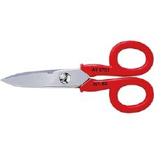 Forbici per elettricisti diritte - INTERCABLE AV6701 product photo