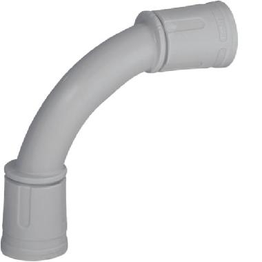 CURVA 90GR INNESTO RAPIDO D.32MM GRIGIO IP67 - IN.SET. CIRN32 product photo Photo 01 3XL