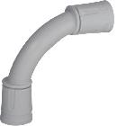 CURVA 90GR INNESTO RAPIDO D.32MM GRIGIO IP67 - IN.SET. CIRN32 product photo