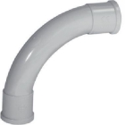 CURVA STAGNA PER TUBO RIGIDO 90GR GRIGIO D 25 MM IP65 - IN.SET. IPC25 product photo