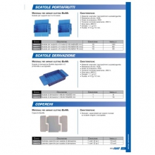 SCATOLA PORTAFRUTTI 6 MODULI INCASSO CARTON GESSO - ITW CONSTR.PROD.ITALY 566972 product photo