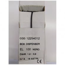 GUAINA TERMORESTRINGENTE NERA ? MM 12-06 BOX 15 METRI - ITW CONSTR.PROD.ITALY ELQ3510PMF2CR00C product photo