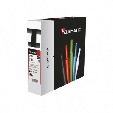 BOX TERMORESTRINGENTE ET100 NERA ? MM 191 RISTRETTO A 95 5 MT - ITW CONSTR.PROD.ITALY 12253190 product photo Photo 01 3XL