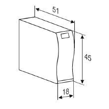 MODULO VARISTORE 1000V C.C. - ITALWEBER 2445223 - ITALWEBER 2445223 product photo