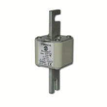 Fusibile fissaggio a bullone - Interasse: 110 mm - Tipo: A1-125E - Curva: aR extrarapida - Corrente = 500A - Tensione = 1100V - ITALWEBER 1756500 product photo