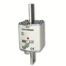 Fusibile a coltello NH-1 - Tipo: standard - Curva: gG - Corrente = 250A - Tensione = 690V - ITALWEBER 1610250 product photo