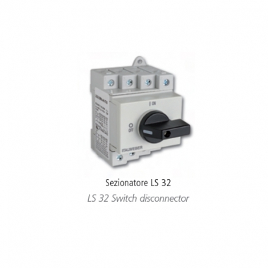 SEZIONATORE LS25 SMA A4 - ITALWEBER 3451025 - ITALWEBER 3451025 product photo Photo 01 3XL