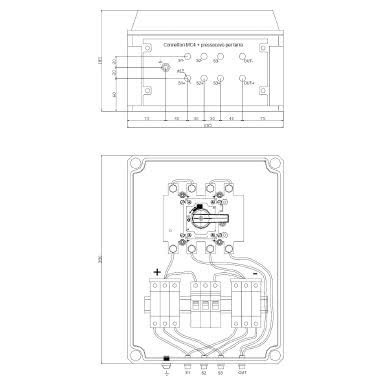PV QUADRO FIBR/POLIC. IP65 3 STRING 1000V DC - ITALWEBER 7853170 - ITALWEBER 7853170 product photo Photo 01 3XL