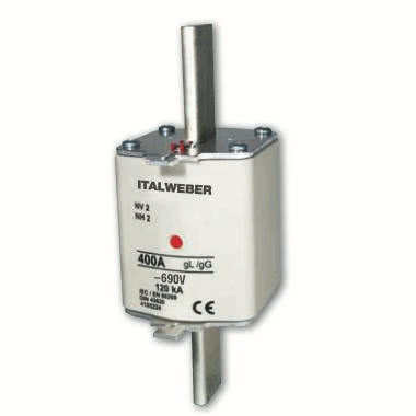 Fusibile a coltello NH-1 - Tipo: standard - Curva: gG - Corrente = 250A - Tensione = 690V - ITALWEBER 1610250 product photo Photo 01 3XL
