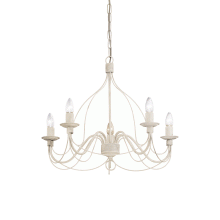 LAMPADA SOSPENSIONE CORTESP5 BIANCO ANTICO - IDEAL LUX 005881 product photo