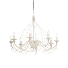 LAMPADA SOSPENSIONE CORTESP8 BIANCO ANTICO - IDEAL LUX 005898 product photo