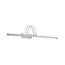 LAMPADA APPLIQUE BOWAP D76 NICKEL - IDEAL LUX 007069 product photo