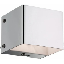 LAMPADA PARETE FLASH AP1 CROMO ALOGENA METALLO - IDEAL LUX 007380 product photo