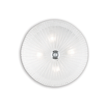 LAMPADA PLAFONIERA SHELL PL4 TRASPARENTE - IDEAL LUX 008615 product photo
