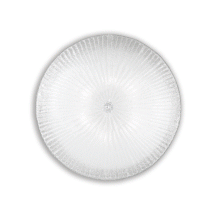 LAMPADA PLAFONIERA SHELL PL6 TRASPARENTE - IDEAL LUX 008622 product photo