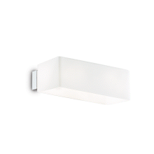 LAMPADA APPLIQUE BOX AP2 BIANCO - IDEAL LUX 009537 product photo