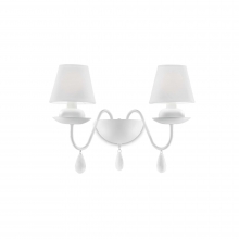 LAMPADA DA PARETE APPLIQUE BLANCHE AP2 BIANCO - IDEAL LUX 035598 product photo